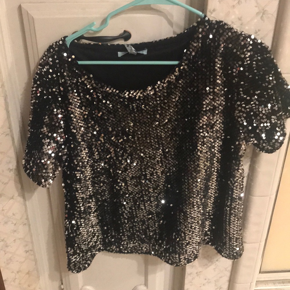 Sequin top